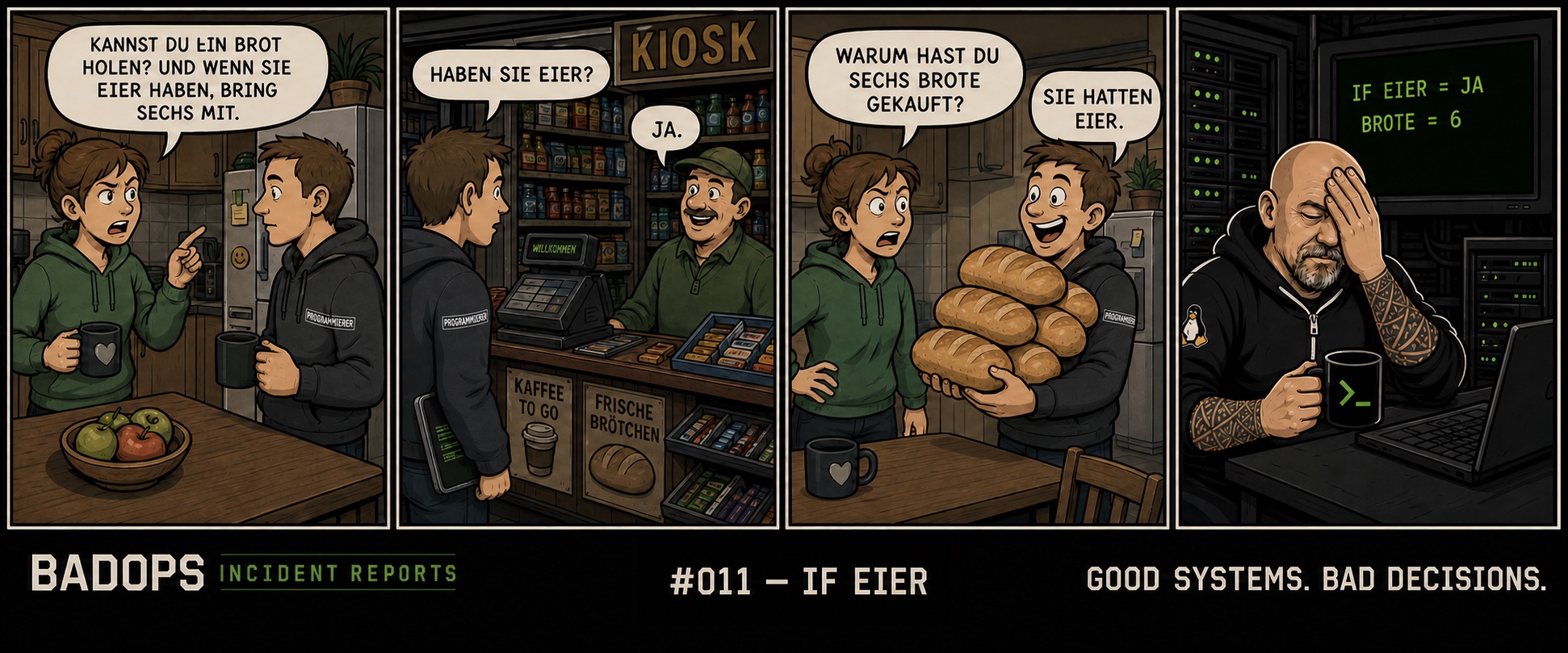 Vorschau: BADOPS Incident Report 011 – IF Eier