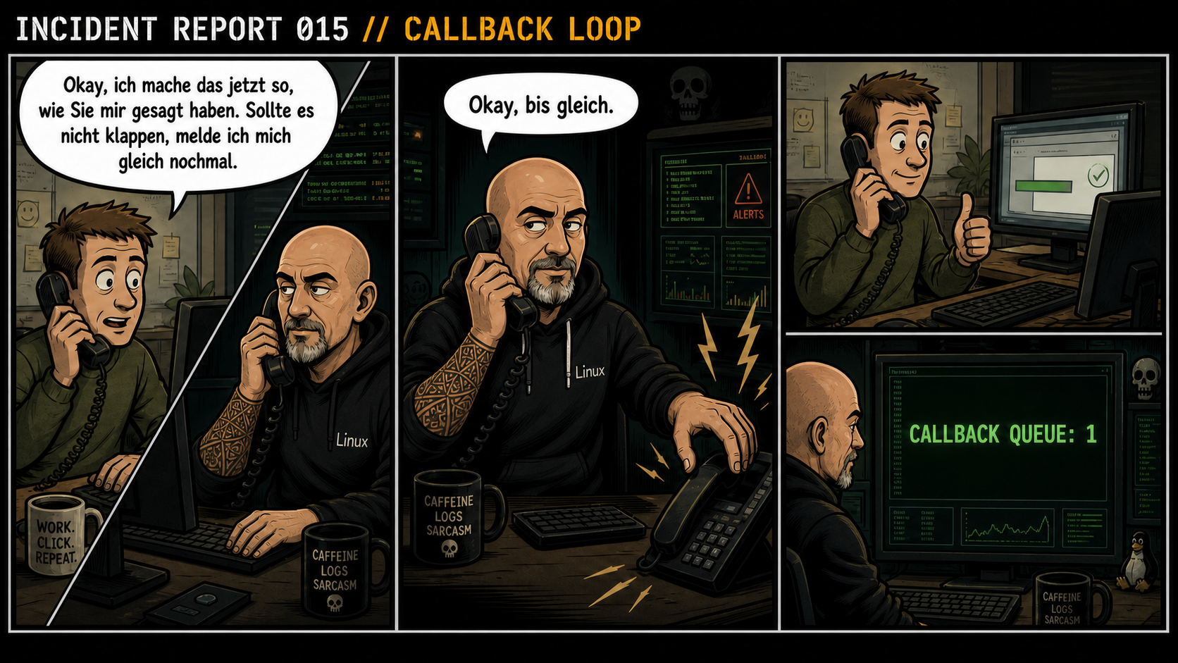 Vorschau: BADOPS Incident Report 015 – Callback Loop